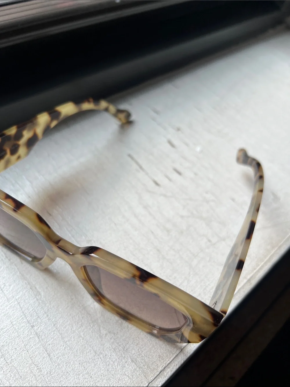 Tortoise Square Frame Sunglasses - Women Accessories